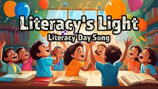 Literacys Light  Literacy Day Song  International Literacy Day  English [upl. by Nollaf]