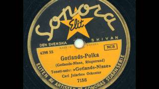 Gotlands Nisse med Carl Jularbos orkester  Gotlands Polka [upl. by Gilbert]