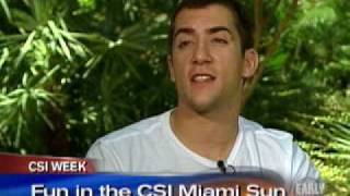 On Location With CSI Miami CBS News [upl. by Tobie]