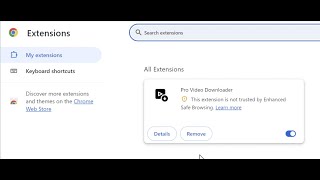 Pro Video Downloader adware  how to remove [upl. by Nitsrik]