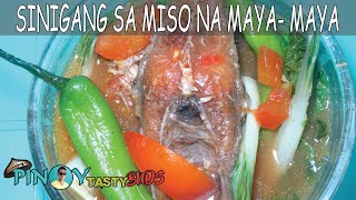 How To Cook Sinigang Sa Miso Na Maya Maya [upl. by Drexler]