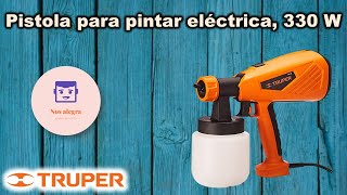 Herramientas  Pistola para pintar eléctrica 330 W [upl. by Orfinger456]