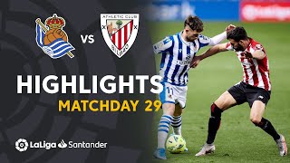 Highlights Real Sociedad vs Athletic Club 11 [upl. by Rockafellow]