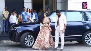 Katrina Kaif Vicky Kaushal amp Shahid Kapoor Leave For AnantRadhika PreWedding Bash WATCH [upl. by Nile512]