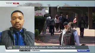 Higher Education  NSFAS Application deadline approaches [upl. by Iidnarb]