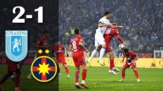 Rezumat U Craiova  FCSB 21 01 steaua ucraiova [upl. by Aneeg]