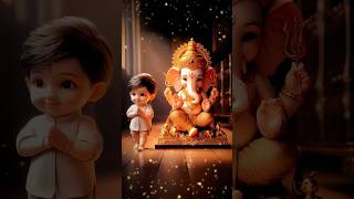 Ganesh Mantra  Ghalin Lotangan Aarti Short Video  Ganpati Bappa Morya [upl. by Firahs]