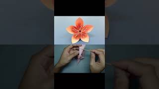 How to make a Kusudama Paper Flower [upl. by Ayouqat]