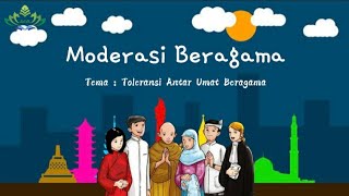 Moderasi Beragama  Toleransi Antar Umat Beragama  UIN RIL Kkndr 2021 [upl. by Hubble]