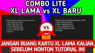 Internetan Lebih Murah XL Lawas daripada XL yang Baru  Combo LITE  By CHAN JAZIL 07 [upl. by Brandea541]