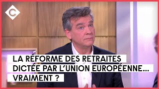 La réforme des retraites réclamée par Bruxelles   Arnaud Montebourg  C à Vous  20012023 [upl. by Auot]