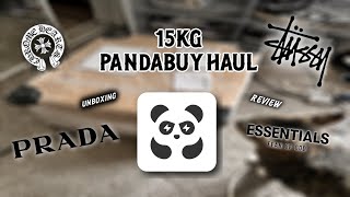 15KG PANDABUY HAUL 🐼STUSSY PRADA BROKEN PLANET CHROME HEARTS FOG 💯 [upl. by Anauqcaj]