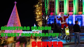 135mm Denver Christmas Street photography [upl. by Burnside]