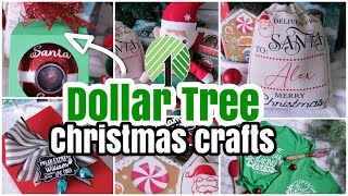 DOLLAR TREE Christmas DIYs and HACKS to try NOW [upl. by Eelta]