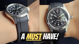 A MUST HAVE STRAP for your Hamilton Khaki 38mm [upl. by Kcered]