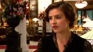 Mr Selfridge star Aisling Loftus talks Agnes Towlers romance costumes and future [upl. by Kery]