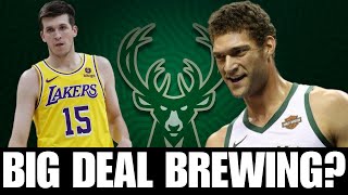 Are the Bucks trading Brook Lopez to the LAKERS [upl. by Derreg471]