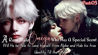 A Rare Male Omega Who has a Special Scent will he be able to save himself from Alpha amp hidePart03 [upl. by Napra]