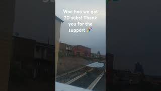 Thank you for 20 subs everyone 🎉🛫🚉 [upl. by Roti335]