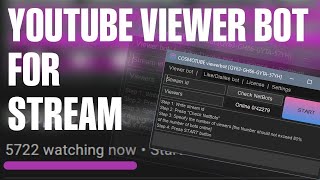 YouTube STREAMBOT FREE 2021 [upl. by Nerrad]