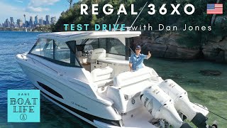 2021 Regal 36XO  TEST DRIVE with Dan Jones [upl. by Bayly]