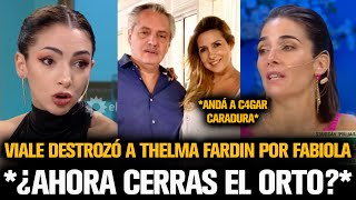 JUANA VIALE DESTROZÓ A THELMA FARDÍN POR EL ESCÁNDALO CON FABIOLA [upl. by Marigold]