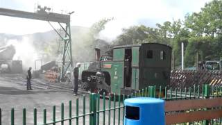 Locomotive No 6 quotPadarnquot at the Snowdon Mountain Railway  Part 2 [upl. by Isherwood]