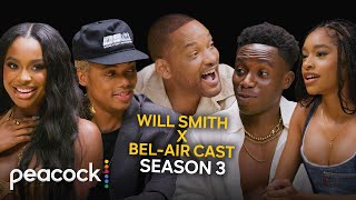 How Will Smith and the Cast of BelAir Relate to Their Characters  BelAir Round Table [upl. by Llevad]