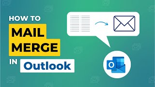 How to Mail Merge in Outlook  Mail Merge in Microsoft Outlook [upl. by Samtsirhc756]