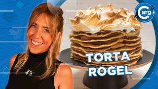 CÓMO HAGO UNA TORTA ROGEL CON POCOS INGREDIENTES [upl. by Arocahs]