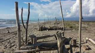 La spiaggia più bella della Versilia  La Lecciona [upl. by Stelle]