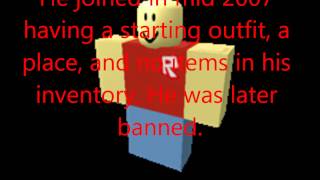 Roblox 1x1x1x1s History [upl. by Ramedlab791]