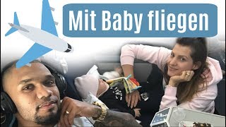 10 STUNDEN FLUG MIT BABY [upl. by Noillid]