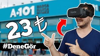 23 TLye A101e Gelen VR BOX İşe Yarıyor mu  Dene ve Gör [upl. by Noyk]