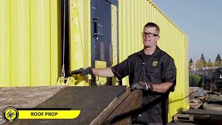 Forcible Entry Inc  Roof Prop Training Tutorial [upl. by Kcirdor]