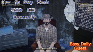 Fallout 76 Wards Daily Quest Item Oversight [upl. by Mollie]