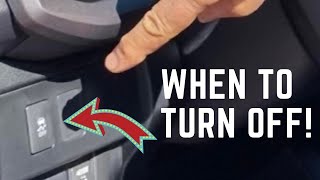 Traction Control Off Button Mechanic explains what it does and when to turn traction control off [upl. by Ternan623]