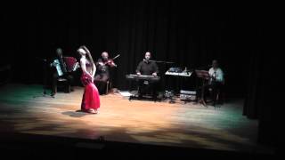 Zana Bellydance رقص شرقي  Rimsh Eynou with Arab Quarter Band رمش عينه [upl. by Ahselef215]