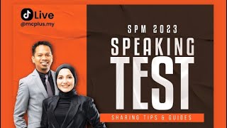 SPEAKING TEST SPM MC PLUS PART 2 [upl. by Leihcar]