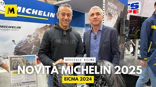 EICMA 2024  Novità Michelin 2025 [upl. by Aisinoid]