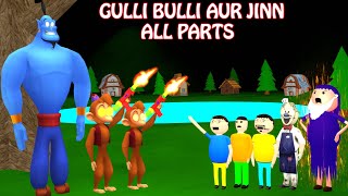 Gulli Bulli Aur Jinn All Parts  Cartoon  Horror Story  Gulli Bulli  Bhoot Video  Shawn [upl. by Ardra]