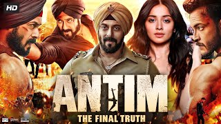 Antim The Final Truth Full Movie  Salman Khan  Aayush Sharma  Mahima Makwana  Review amp Facts HD [upl. by Rosalinde]