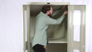 Hallowell Storage Cabinet Assembly Guide [upl. by Shaff]