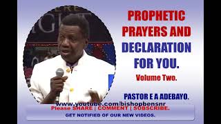 Pastor Adeboye Prophetic Prayers and Declarations  PART TWO [upl. by Sylado]