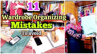 11Wardrobe Organizing Mistakes To Avoid  Space Saving Wardrobe Organization Ideas  WomeniaATF [upl. by Annavoig]