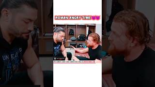 Roman reigns angry time 👿👿 angrymode attitude wwe shorts wwewrestler [upl. by Odarbil]