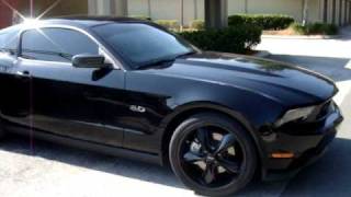 2011 mustang gt with kooks axle back [upl. by Ellekcim]