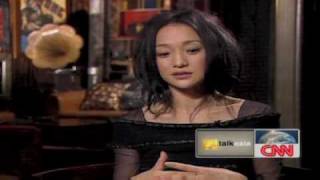 Zhou Xun on CNNs chat show Talk Asia part 1 [upl. by Ayad]