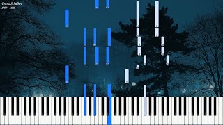 Franz Schubert  Waltz in B Minor Op 18 no 6 D145  Piano Synthesia  Library of Music [upl. by Ayk504]