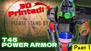 Building My Own POWER ARMOR  3D Printing the Suit [upl. by Talanian]